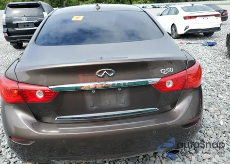 2015 Infiniti Q50 Base из США, поврежденный, VIN JN1BV7AP9FM341125